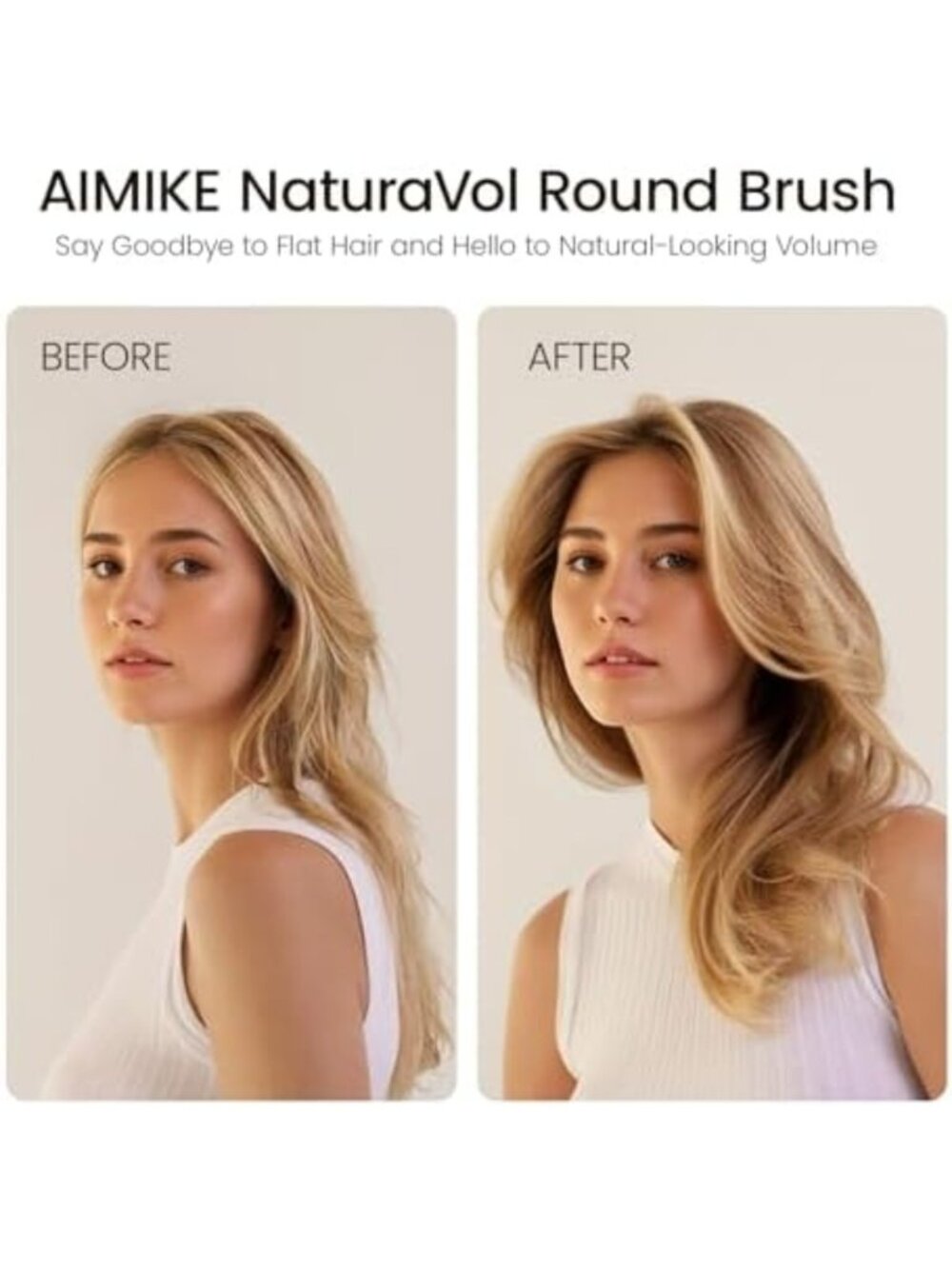 Round Blowout Brush for Fine Hair - 1.7” Medium Styling Tool for Volume & Shine - Picture 2 of 6